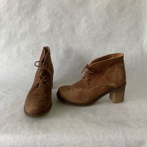 Aldo Brown Suede Desert Booties